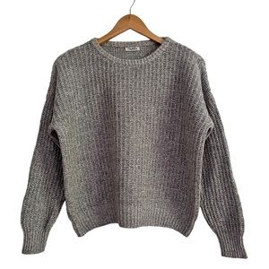 Aritzia TNA Wool Angora Cashmere Blend Oversized Drop Shoulder Sweater